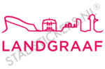 Sticker Landgraaf - Roze