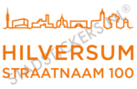 Containersticker Hilversum - Oranje