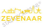 Sticker Zevenaar - Geel