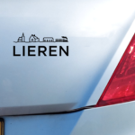 Autosticker Lieren