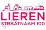 Containersticker Lieren - Roze