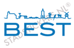 Muursticker Best - Blauw