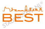 Muursticker Best - Oranje