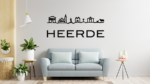 Muursticker Heerde