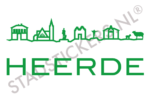 Muursticker Heerde - Groen