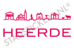 Muursticker Heerde - Roze