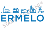 Sticker Ermelo - Blauw