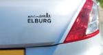 Autosticker Elburg