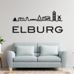 Muursticker Elburg