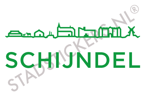 Sticker Schijndel - Groen