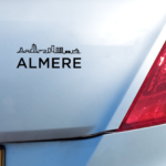 Autosticker Almere