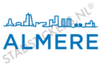 Sticker Almere - Blauw