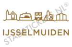 Sticker IJsselmuiden - Goud