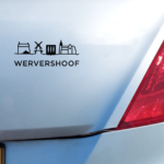 Autosticker Wervershoof