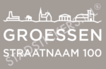 Containersticker Groessen - Wit
