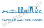 Muursticker-Capelle-aan-den-ijssel-Blauw
