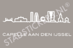 Muursticker-Capelle-aan-den-ijssel-Wit