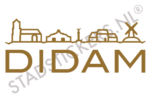 Muursticker Didam - Goud