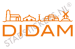 Muursticker Didam - Oranje