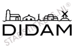 Muursticker Didam - Zwart