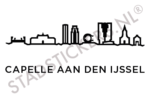 Sticker - Capelle aan den IJssel - Zwart