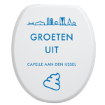 Toiletbrilsticker-Capelle-aan-den-ijssel-Blauw