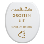 Toiletbrilsticker-Capelle-aan-den-ijssel-Goud