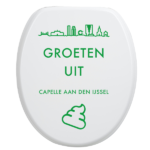 Toiletbrilsticker-Capelle-aan-den-ijssel-Groen