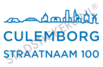 Containersticker Culemborg - Blauw