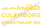 Containersticker Culemborg - Geel