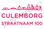 Containersticker Culemborg - Roze