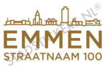 Containersticker Emmen - Goud