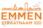 Containersticker Emmen - Oranje