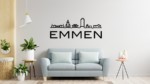 Muursticker Emmen