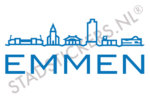Muursticker Emmen - Blauw