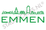 Muursticker Emmen - Groen