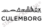 Sticker Culemborg - Zwart