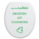 Toiletbrilsticker Culemborg - Groen