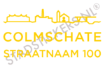 Containersticker Colmschate - Geel