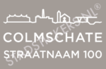 Containersticker Colmschate - Wit
