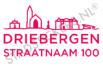 Containersticker Driebergen - Roze