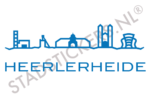 Muursticker Heerlerheide - Blauw