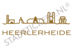 Muursticker Heerlerheide - Goud