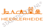 Muursticker Heerlerheide - Oranje