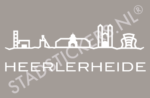 Muursticker Heerlerheide - Wit