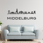 Muursticker Middelburg