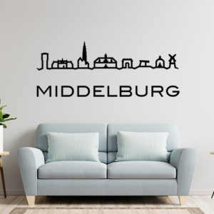 Muursticker Middelburg