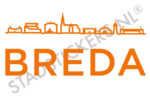 Sticker Breda - Oranje