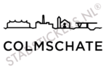 Sticker Colmschate - Zwart