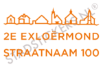 Containersticker 2e-Exloermond - Oranje